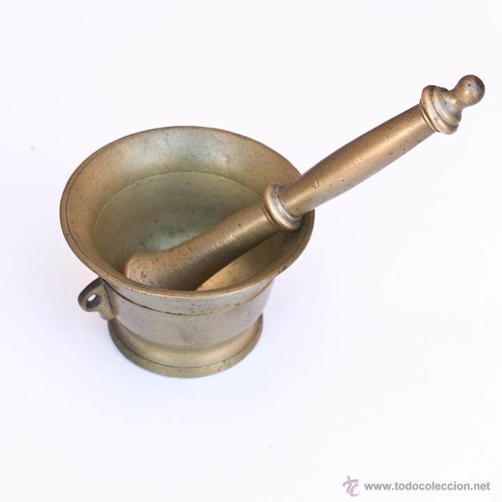 Antig&uuml;edades: ANTIGUO ALMIREZ MORTERO BRONCE