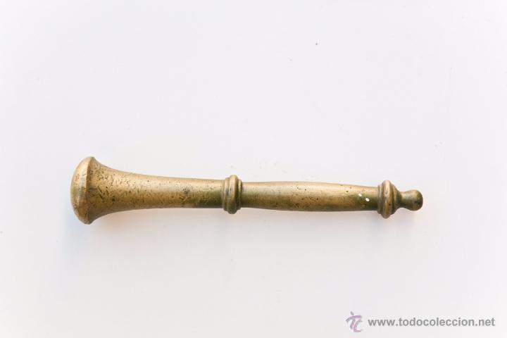 Antig&uuml;edades: ANTIGUO ALMIREZ MORTERO BRONCE - Foto 2