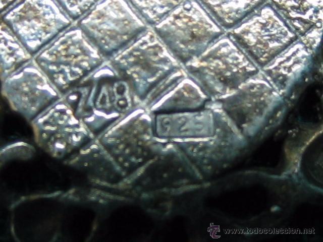 Antig&uuml;edades: Medalla de plata con cadena 3,2 cm - Foto 4