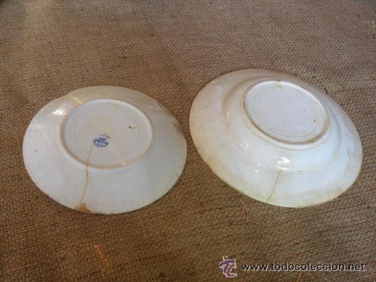 Antig&uuml;edades: PLATOS DE CER&Aacute;MICA ANTIGUOS - Foto 4