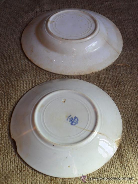 Antig&uuml;edades: PLATOS DE CER&Aacute;MICA ANTIGUOS - Foto 5