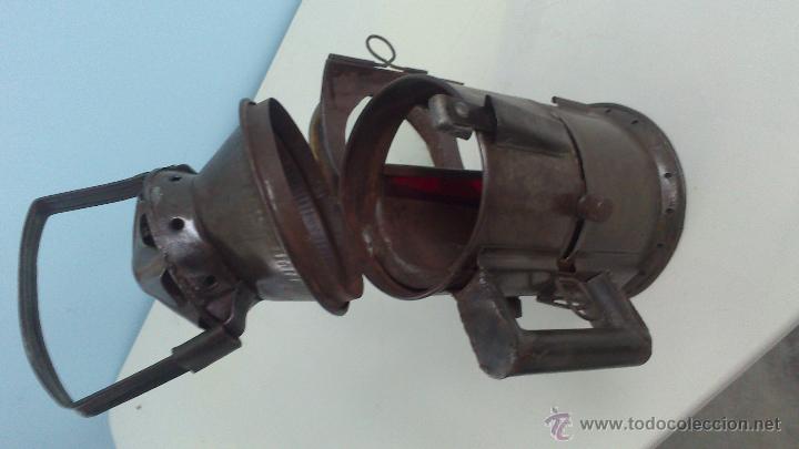 Antig&uuml;edades: farol ferroviario , y o de carro - Foto 2