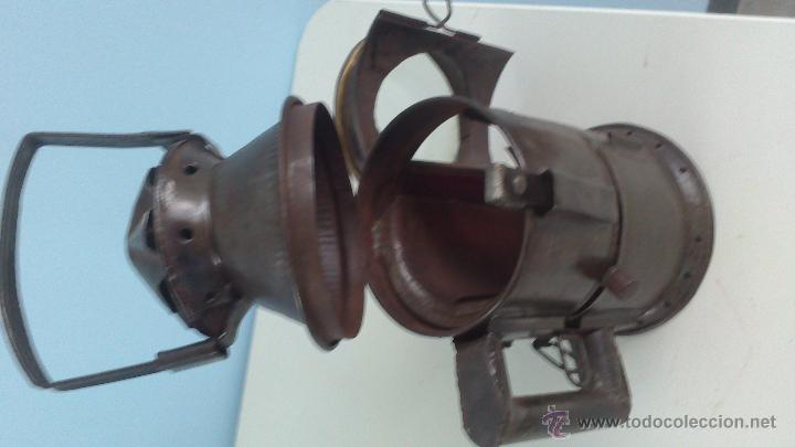 Antig&uuml;edades: farol ferroviario , y o de carro - Foto 3