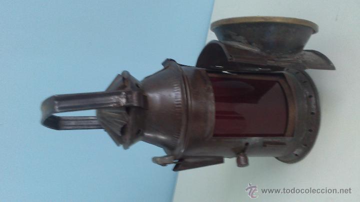 Antig&uuml;edades: farol ferroviario , y o de carro - Foto 4