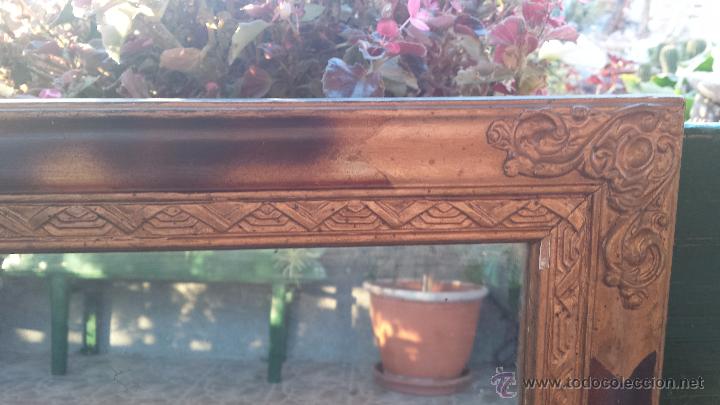 Antig&uuml;edades: antiguo marco con espejo - Foto 2