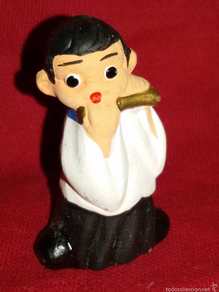 Antig&uuml;edades: FIGURA BARRO - CHICO CON FLAUTA - Foto 1