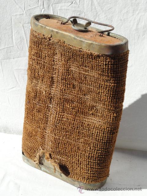 Antig&uuml;edades: ANTIGUO CALIENTACAMAS DE COBRE CON FUNDA. - Foto 3
