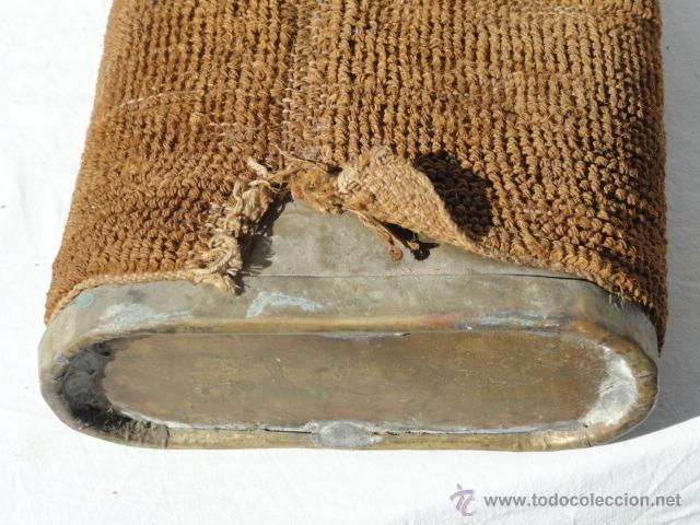 Antig&uuml;edades: ANTIGUO CALIENTACAMAS DE COBRE CON FUNDA. - Foto 6