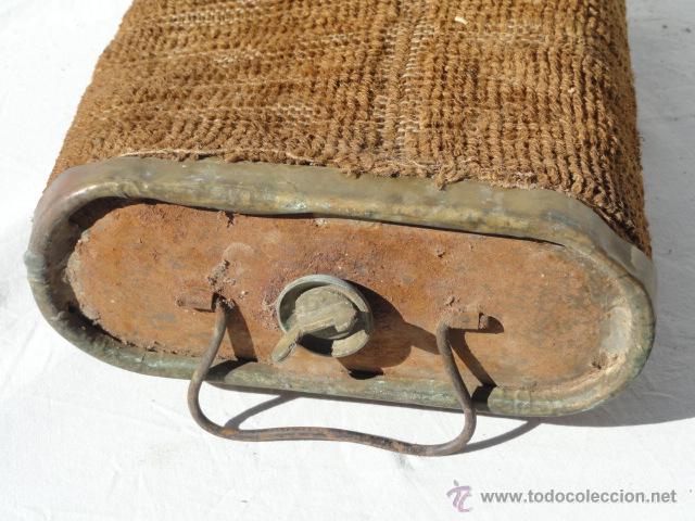 Antig&uuml;edades: ANTIGUO CALIENTACAMAS DE COBRE CON FUNDA. - Foto 7