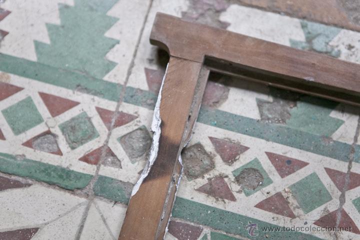 Antig&uuml;edades: Antiguo Marco modernista de madera. 1 - Foto 2