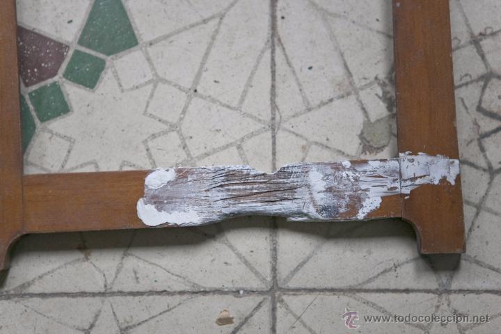 Antig&uuml;edades: Antiguo Marco modernista de madera. 1 - Foto 3