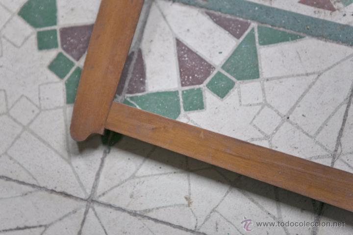 Antig&uuml;edades: Antiguo Marco modernista de madera. 1 - Foto 4
