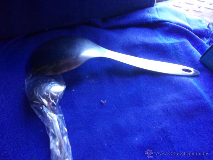 Antig&uuml;edades: cucharon stainless - Foto 3