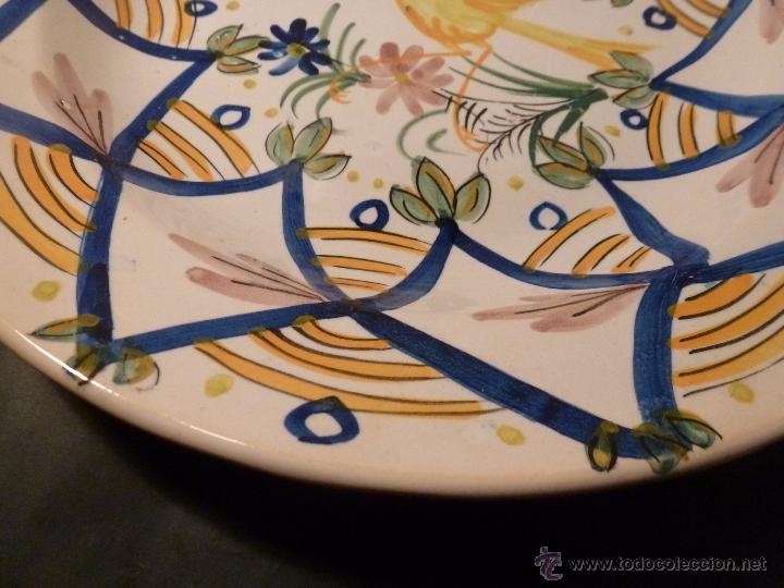 Antig&uuml;edades: PLATO DE MANISES PAJARO - Foto 5