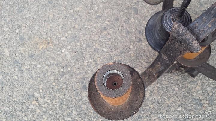 Antig&uuml;edades: lampara de forja, - Foto 5