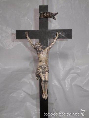 Antig&uuml;edades: Cruz hierro con Cristo - Foto 2