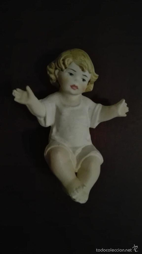Antig&uuml;edades: Imagen de ni&ntilde;o jesus de cuna - Foto 1