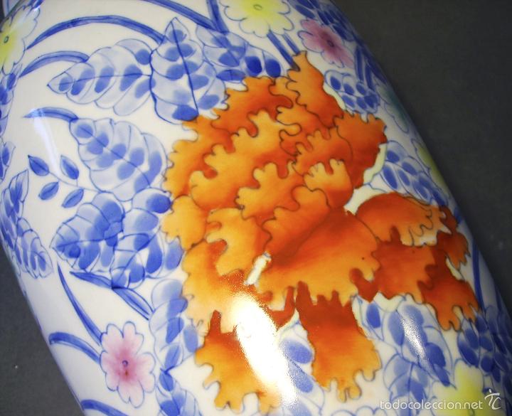 Antig&uuml;edades: GRAN  JARR&Oacute;N  DE  PORCELANA  ORIENTAL - Foto 9