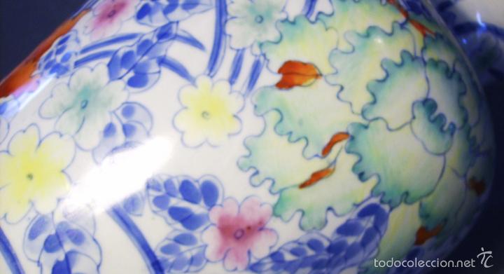 Antig&uuml;edades: GRAN  JARR&Oacute;N  DE  PORCELANA  ORIENTAL - Foto 11