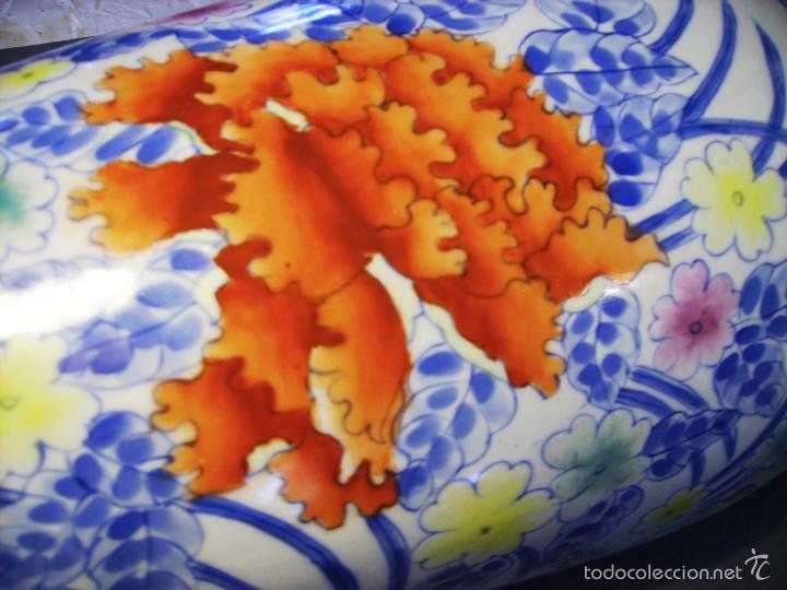 Antig&uuml;edades: GRAN  JARR&Oacute;N  DE  PORCELANA  ORIENTAL - Foto 13