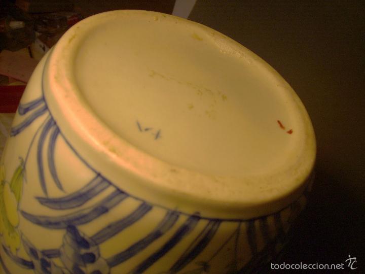 Antig&uuml;edades: GRAN  JARR&Oacute;N  DE  PORCELANA  ORIENTAL - Foto 14