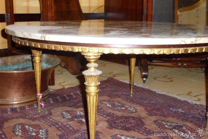 Antig&uuml;edades: Mesa de salon. - Foto 3