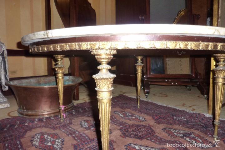 Antig&uuml;edades: Mesa de salon. - Foto 4