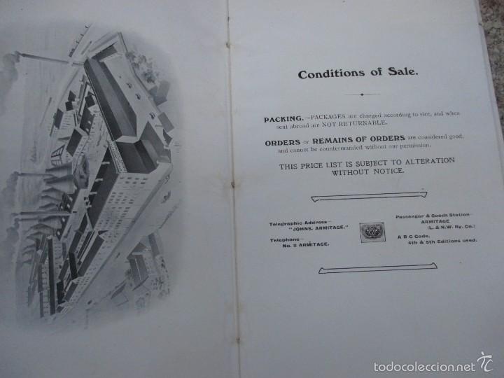 Antig&uuml;edades: CATALOGO LOZA SANITARIA 'ENGLISH SANITARY EARTHENWARE' MANCHESTER APROX 1910/20 + INFO