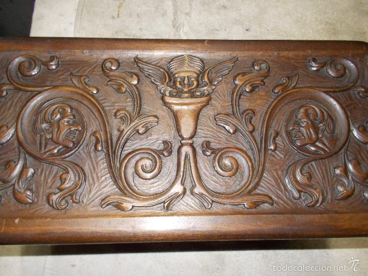 Antig&uuml;edades: Caja de madera - Foto 9
