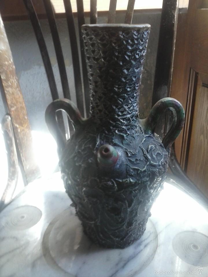Antig&uuml;edades: BOTIJO CON OREJAS / JARRON . - Foto 1