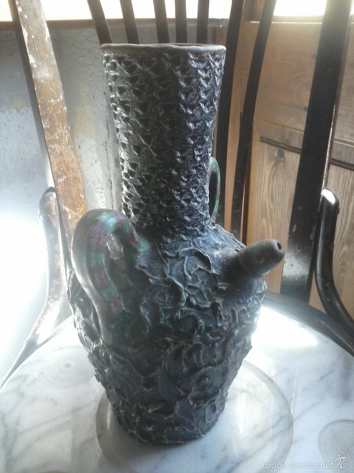 Antig&uuml;edades: BOTIJO CON OREJAS / JARRON . - Foto 3