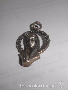 Antig&uuml;edades: Medalla Virgen plata - Foto 2