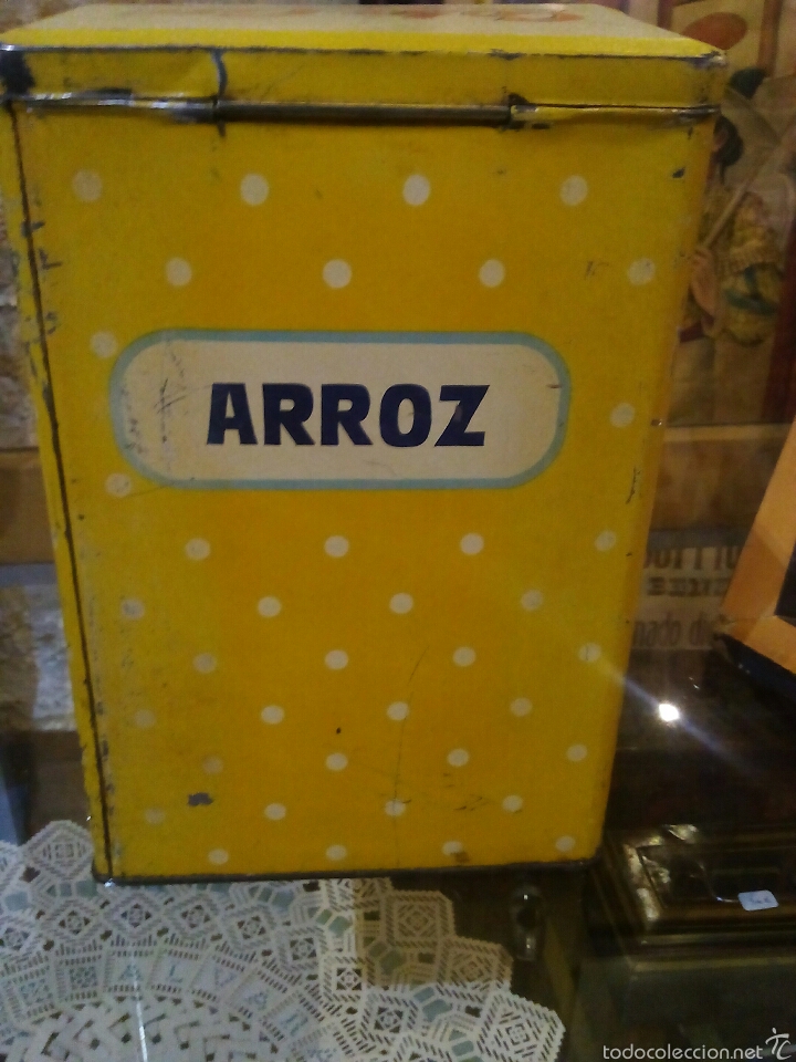 Antig&uuml;edades: Bote de Cola-Cao para arroz - Foto 4