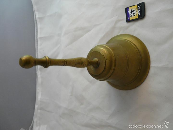 Antig&uuml;edades: CAMPANA ANTIGUA DE BRONCE - Foto 3