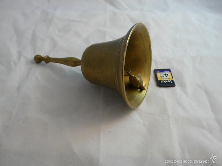 Antig&uuml;edades: CAMPANA ANTIGUA DE BRONCE - Foto 4