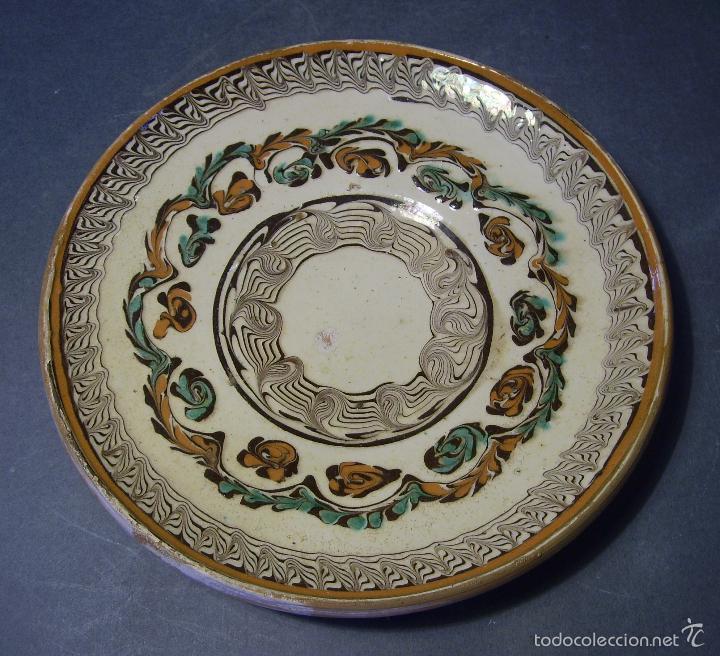 Antig&uuml;edades: PLATO  DE  CER&Aacute;MICA - Foto 2