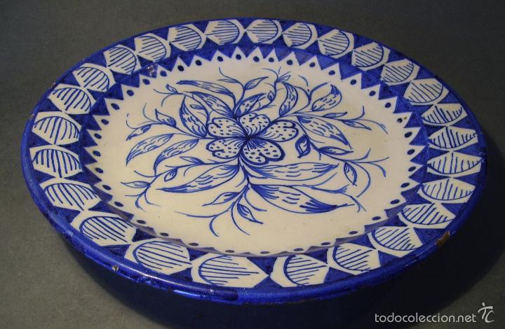 Antig&uuml;edades: GRAN  PLATO  CER&Aacute;MICA  DE  MANISES - Foto 3