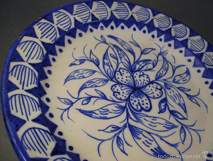 Antig&uuml;edades: GRAN  PLATO  CER&Aacute;MICA  DE  MANISES - Foto 4