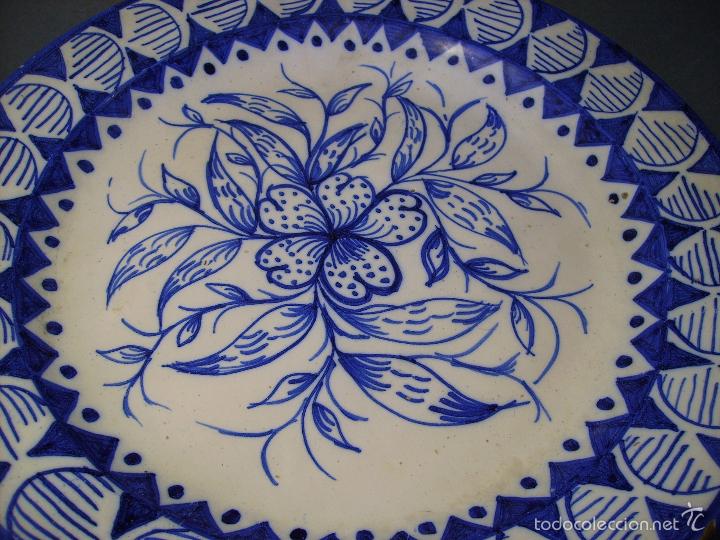 Antig&uuml;edades: GRAN  PLATO  CER&Aacute;MICA  DE  MANISES - Foto 6