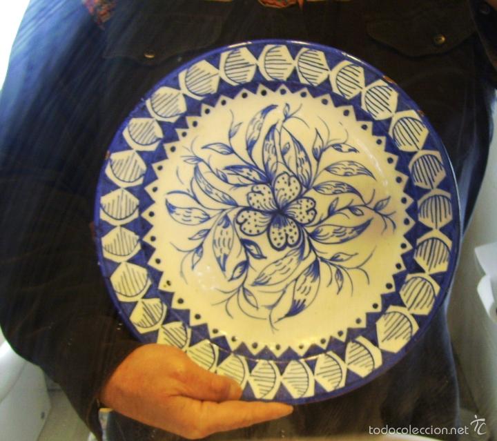 Antig&uuml;edades: GRAN  PLATO  CER&Aacute;MICA  DE  MANISES - Foto 9