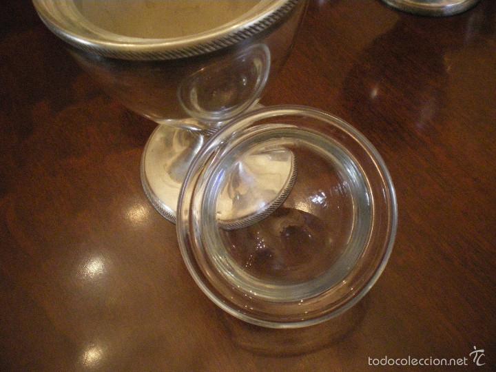 Antig&uuml;edades: COPAS DE COCTAIL DE MARISCO-VALENTI ORFEBRE - Foto 6