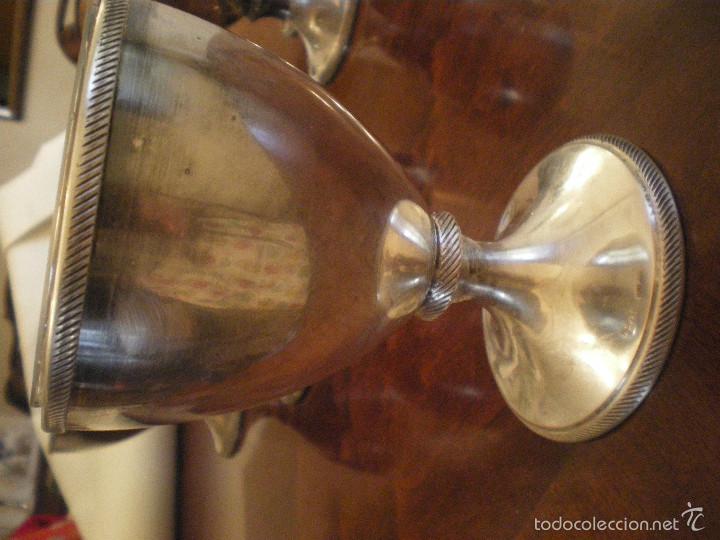 Antig&uuml;edades: COPAS DE COCTAIL DE MARISCO-VALENTI ORFEBRE - Foto 7