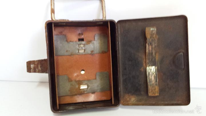 Antig&uuml;edades: ANTIGUA LINTERNA CRISTAL DE AUMENTO - FUNCIONANDO - Foto 2