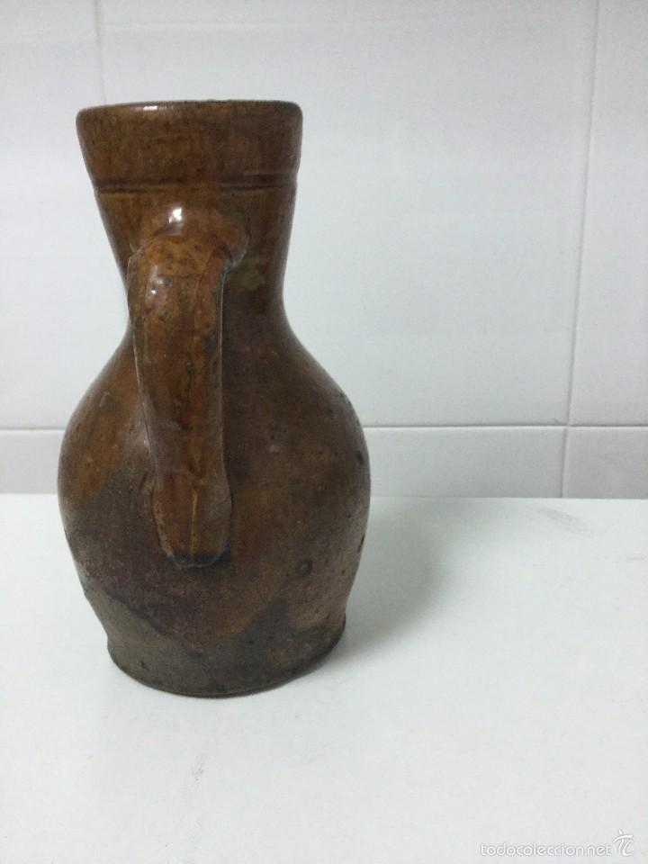 Antig&uuml;edades: JARRO PARA VINO DE BARRO - Foto 3