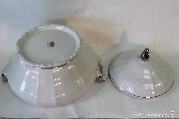 Antig&uuml;edades: SOPERA EN PORCELANA DE LEY - Foto 3