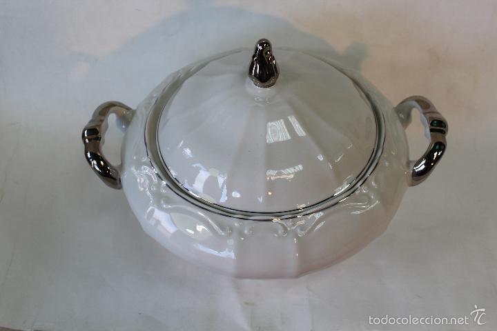 Antig&uuml;edades: SOPERA EN PORCELANA DE LEY - Foto 5