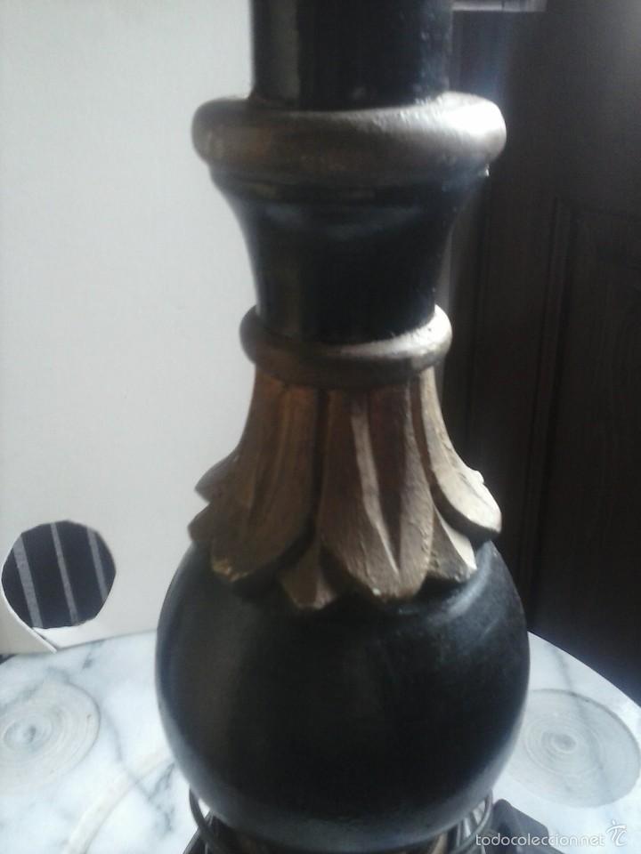 Antig&uuml;edades: LAMPARA DE MESA . - Foto 2