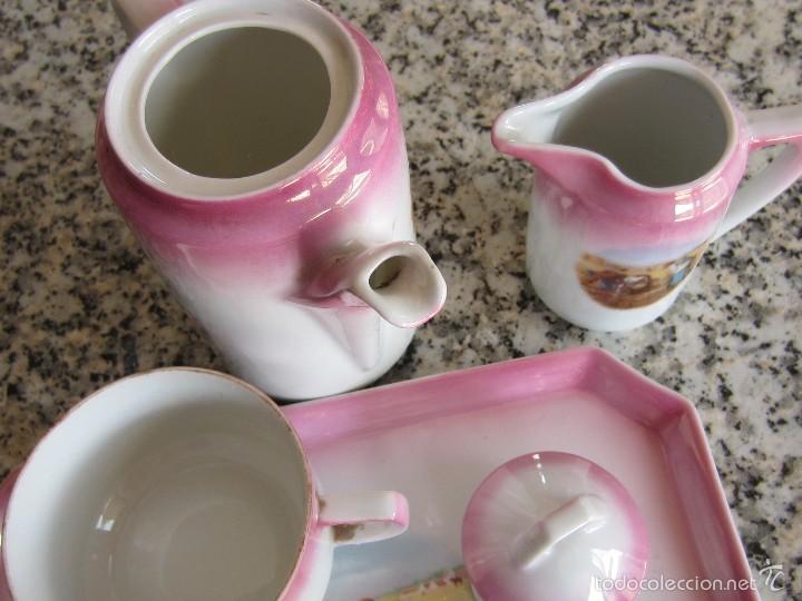 Antig&uuml;edades: juego individual de cafe - Foto 2