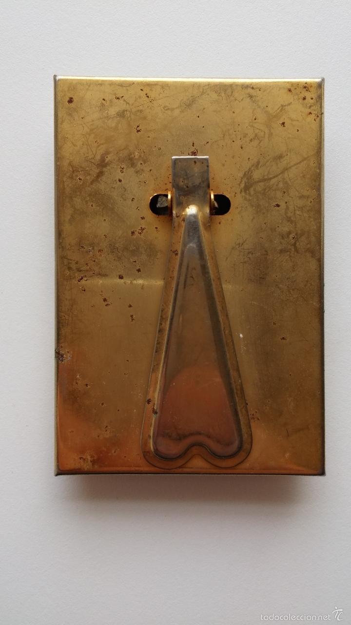 Antig&uuml;edades: Retrato con marco de papa de epoca de 8,5 x 5,8 cms cms - Foto 2