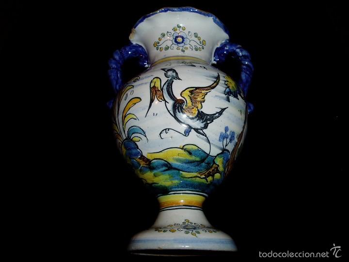 Antig&uuml;edades: Jarr&oacute;n de Talavera Saso - Foto 5